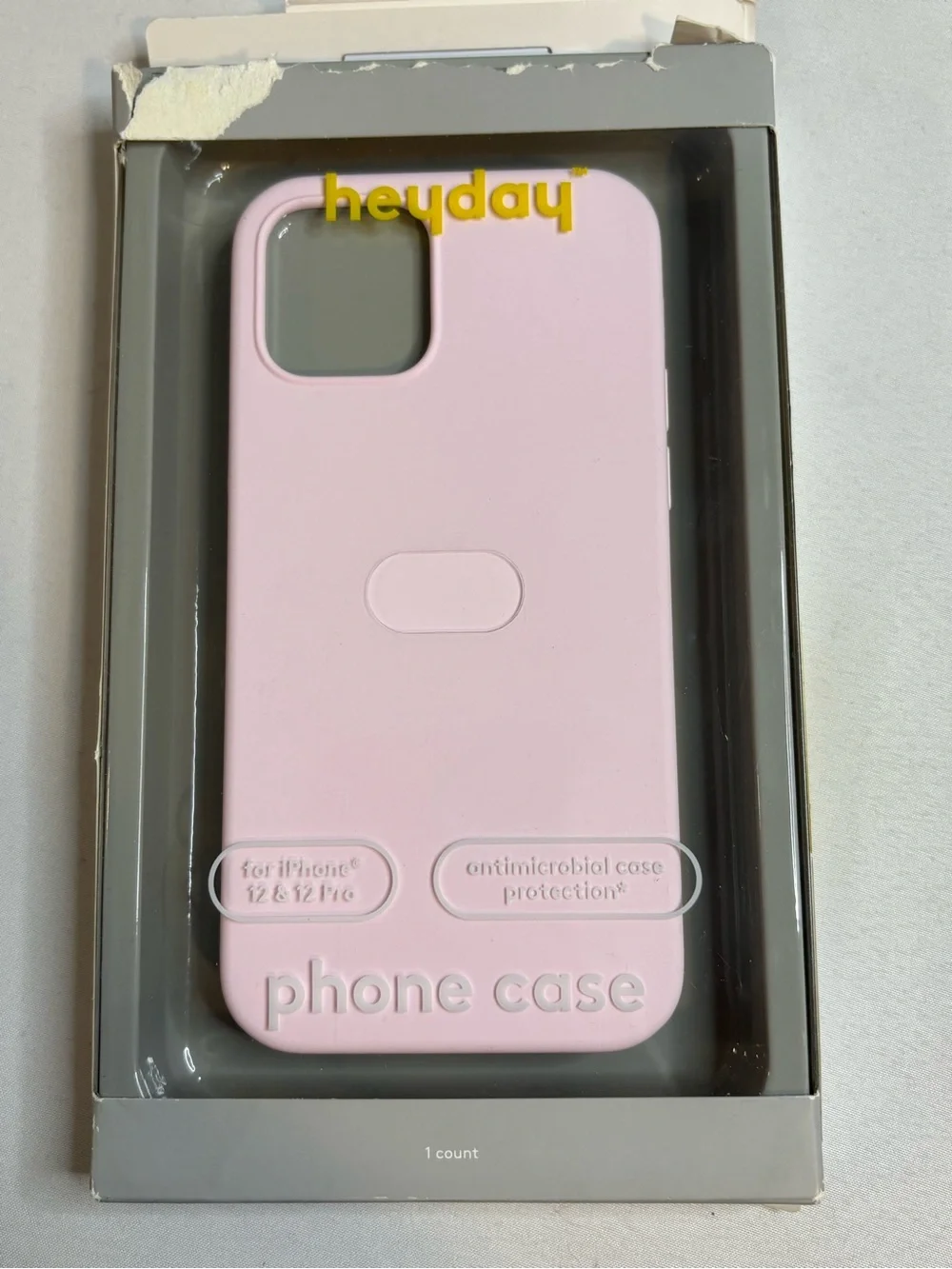 Heyday Pink iPhone 12 & 12 Pro Antimicrobial Phone Case NWT